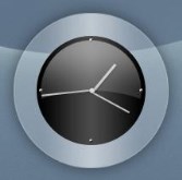 etched Clock