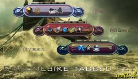 Chromebike tabbed set