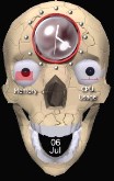 Scull clock