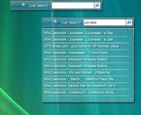 Vista Live Search