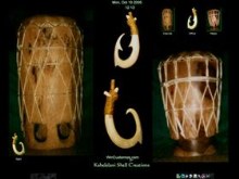 Pahu Makau (Drum Fishook)