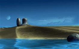 Domes on the shore