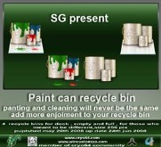 paint can recycle bin
