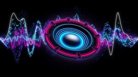 4K Speaker Wave