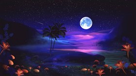 idyllic moon