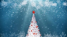 4K Christmas Snow Glow