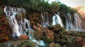4K Navajo Falls