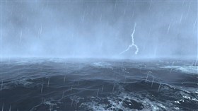 4K Sea Storm