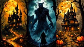 4K Scary Night