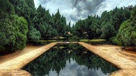 HDR Garden Pool