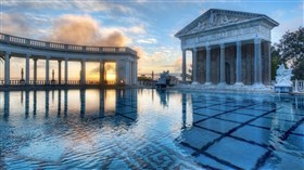 Hearst Castle Pool Sunset