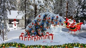 Christmas Winter 4K
