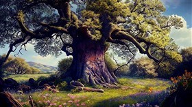 4K Oak Landscape