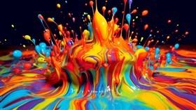 4K Paint Splash48