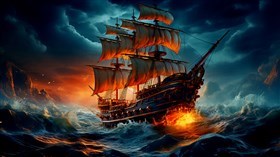 4K Ship Storm