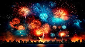 4K Fireworks 2026