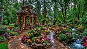 4K Garden Stream