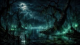 4K Dark Marsh