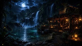 4K The Moonlit Tavern