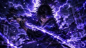 4K Anime Swordsman