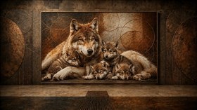 4K Wolf Pups