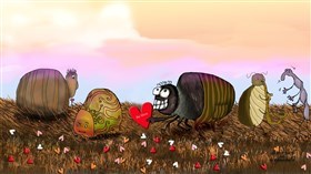 The bugs Valentines party