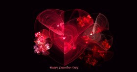 Hearts and flowers 4k