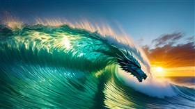 Sunset Dragon