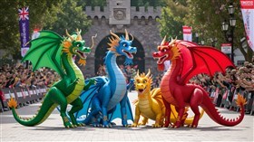 Happy Dragons