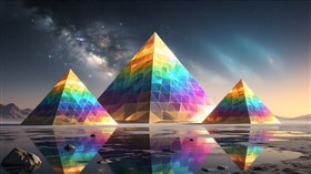 Colorful Pyramids