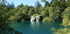 Waterfall in Croatia